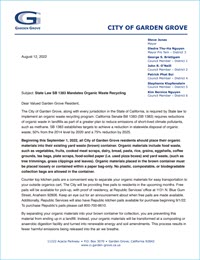 Garden-Grove-CA-Organics-Recycle-Program-Letter