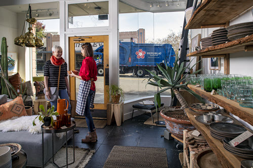 Small businesses and waste management