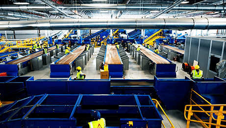 Vegas Recycling Center inside